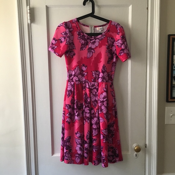 Lularoe Floral Spring/Summer Dress - Picture 2 of 3